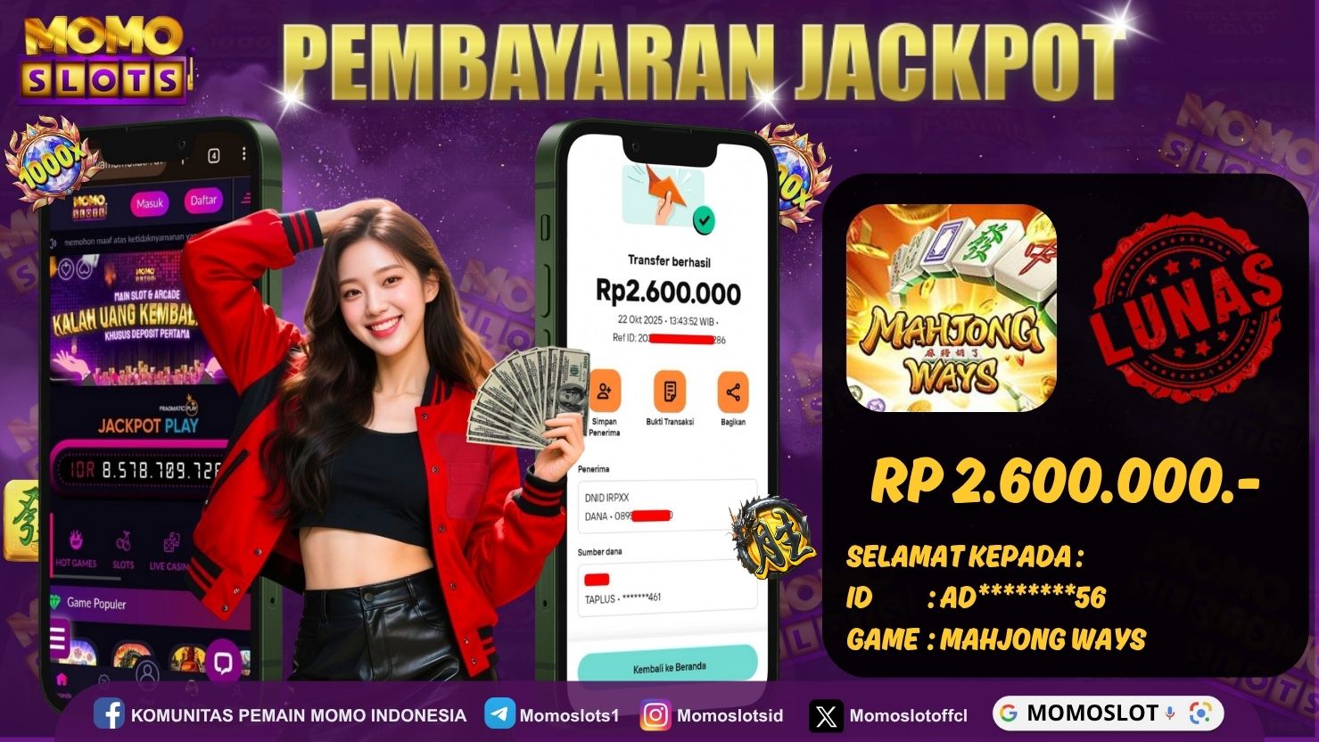 MOMOSLOTS JACKPOT SLOT MAHJONG WAYS